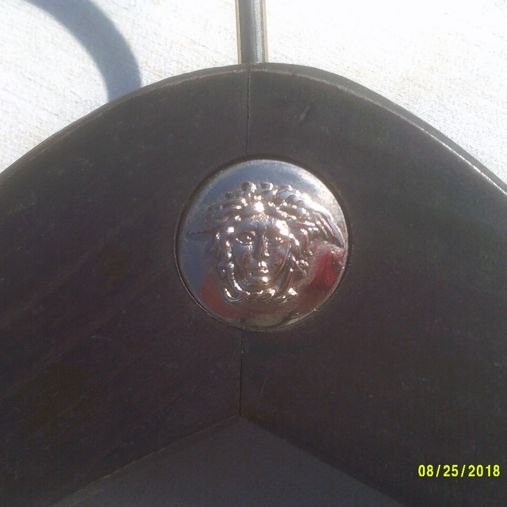 Versace wooden clothes hanger